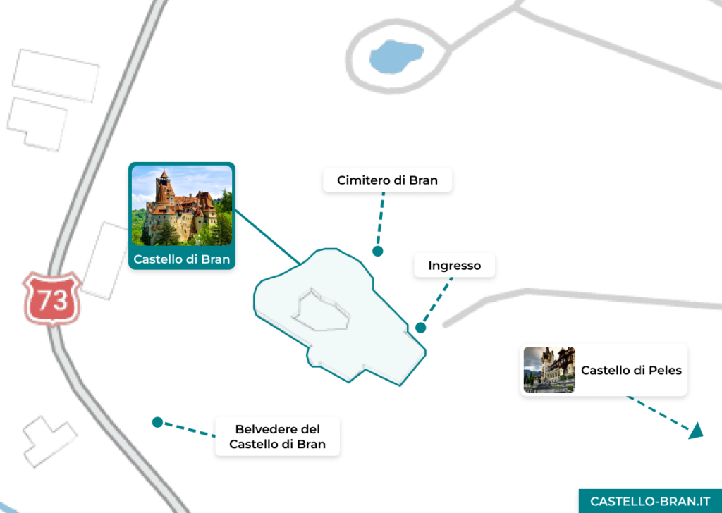 Roman Forum location map